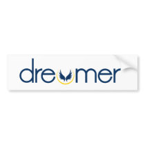 Dreamer Bumper Sticker bumper stickers
