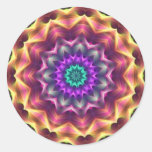Dreamer Kaleidoscope Round Sticker