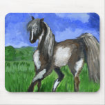 Dreamer pinto horse art mousepad