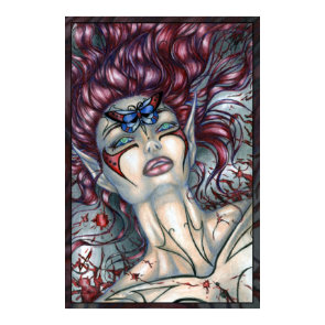 Dreaming Butterfly Print print