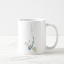 Dreaming Dragonfly Coffee Mugs