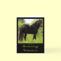 Dreaming Friesians Notecards