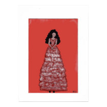 Dreaming Girl in Red posters