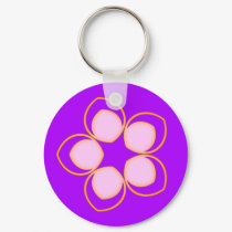 Dreaming Lotus Anime Flower keychains