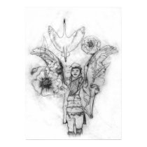 dreaming native american inspired art posters