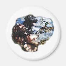 Dreaming of Duck Hunting Refrigerator Magnet