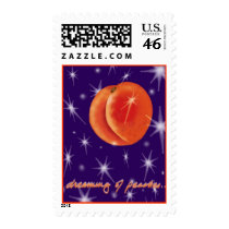 Dreaming of Peaches custom postage (Med) postage