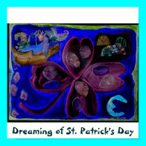 Dreaming of St. Patrick's Day Poster posters