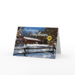 Dreaming of Sunflowers xmas card
