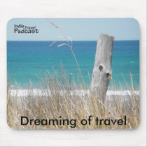 Dreaming of travel mousepads