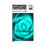 Dreaming - Teal Rose Postage