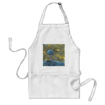 Dreaming tree painting fun unique modern landscape aprons