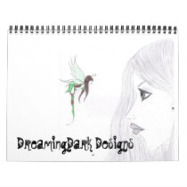 DreamingDark Designs 2009 Calender Wall Calendar