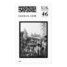 Dreamland, Coney Island, New York City 1912 Stamp