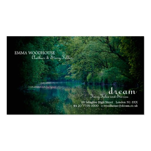 Dreams 2 · Business Card Template (front side)