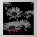 Dreams Are Flowers Poster