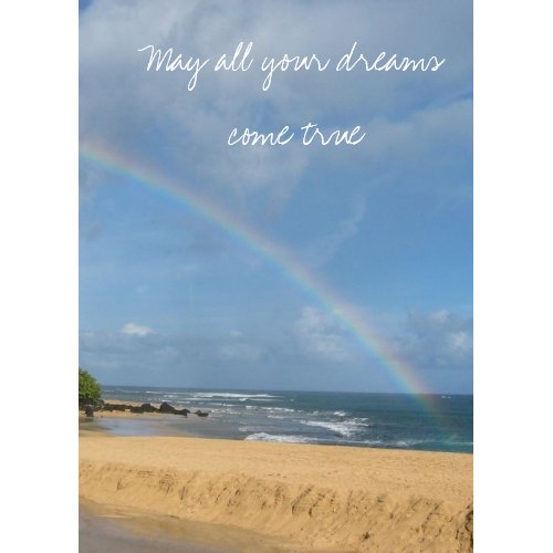 Dreams come true card