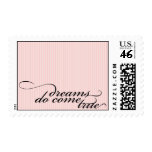 dreams do come true {pink postage}