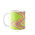 dreams lime green orange mugs by DonnaGraysonAbstract dreams lime green orange mugs