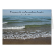 Dreams Thoreau Graduation Card