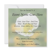 Dreamscape - Iceland Poppy Personalized Invites