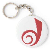 Dreamwidth 'D' keychain keychains