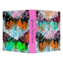Dreamy Butterflies Binder