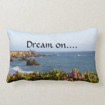 Dreamy California Coast Pillow