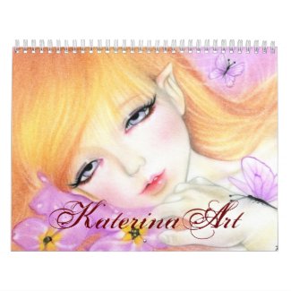Dreamy Doll Beauties 2014 Calendar by Katerina Art
