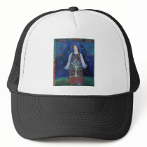Dreamy  Ethereal Angel Mesh Hat