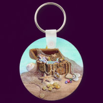 DREAMY MERMAID by SHARON SHARPE keychains