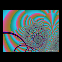 Dreamy Spiral posters