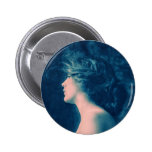 Dreamy Vintage Portrait Button