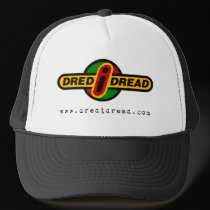 Dred I Dread Cap - Black & White hats by dredidread2002 Dred I Dread Cap - Black & White hats