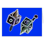 dreidals greeting cards