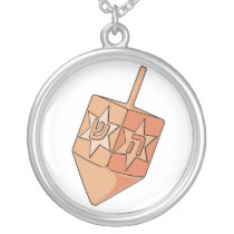 Dreidel Necklace Pendant necklaces