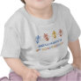 Dreidels 1st Hanukkah Personalised Baby Tee