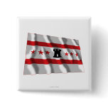 Drenthe Waving Flag Pins