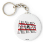 Drenthe Waving Flag Keychains