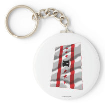 Drenthe Waving Flag Keychain