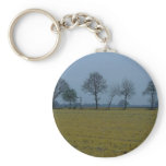 Drenthe - Yellow Grass and Trees Keychains