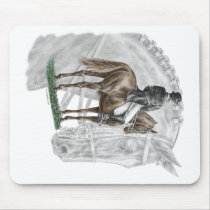 Dresage Horse X-Halt-Salute mousepads
