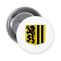 Dresden Coat Arms official Germany Saxony Symbol buttons