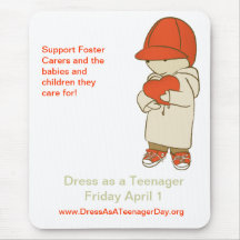 Dress as a Teenager Day Mousepad