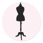Dress Form Silhouette II stickers