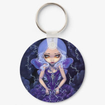 "Dress of Storms" Keychain by strangeling "Dress of Storms" Keychain