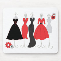 Dress Shop-Daisy Theme mousepads by trennea Dress Shop-Daisy Theme mousepads