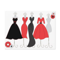 Dress Shop-Daisy Theme postcards by trennea Dress Shop-Daisy Theme postcards