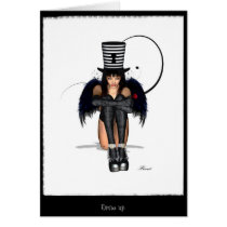 dress up greeting card