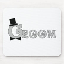 Dress Up Groom Mouse Mat